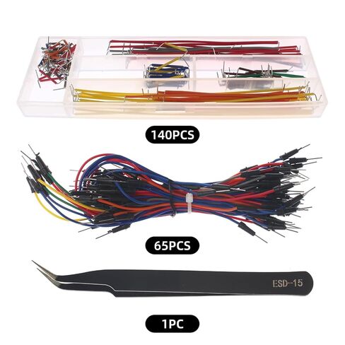 طقم لوحة PCB مزدوجة الجوانب 365 قطعة 4 أحجام، لوحات نموذجية لدوائر PCB لمجموعات Arduino، مشروع إلكتروني، نماذج أولية للدوائر، لحام DIY، موصل رأس 40 دبوس ذكر وأنثى 2.54 مم in Kuwait