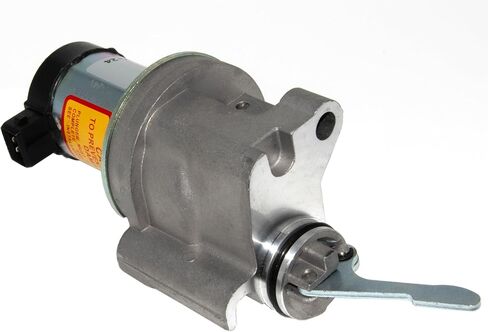12V 04513018 Fuel Shutoff Solenoid Valve Compatible with Deutz Engine BF6M2012 BF4M2012 Steel Part Replacement in Saudi Arabia