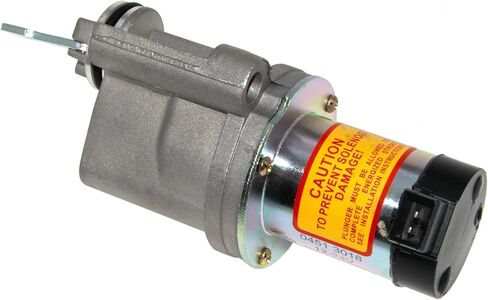 12V 04513018 Fuel Shutoff Solenoid Valve Compatible with Deutz Engine BF6M2012 BF4M2012 Steel Part Replacement in Saudi Arabia