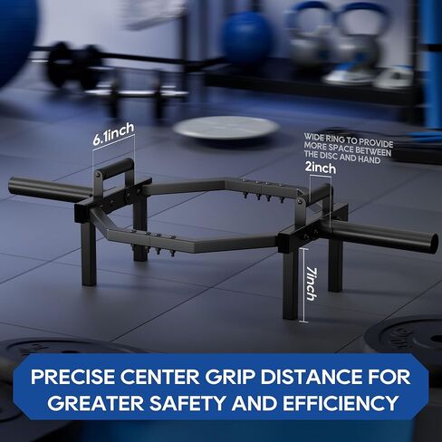 Olympic Trap Bar Barbell, Hex Bar, Shrug Bar, Deadlift Bar with rubber grip in Saudi Arabia