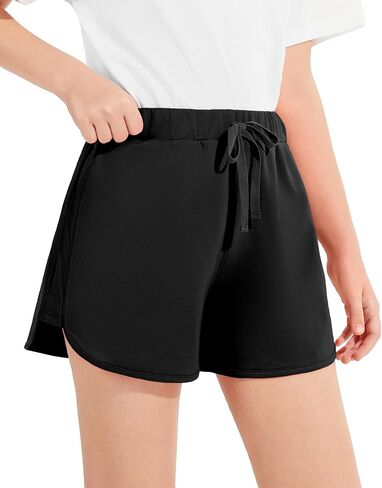 Girls Athletic Shorts Summer High Waisted Kids Sports Soccer Shorts Casual Running Shorts for Teen 5-14Y in Saudi Arabia