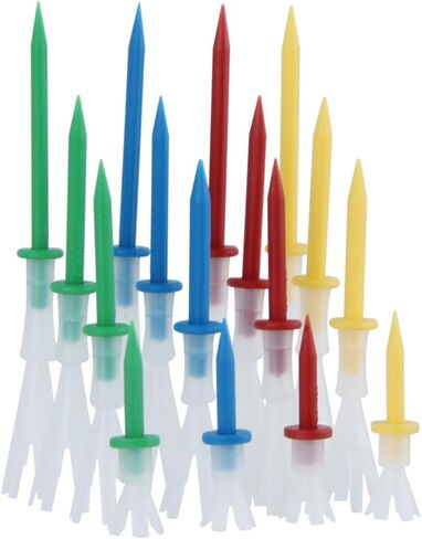 BESPORTBLE تي شيرتات قابلة لإعادة الاستخدام 16 قطعة 4 تي شيرت إكسسوارات جولف للرجال إكسسوارات خضراء كرات جولف قصيرة 4 ياردات أخرى تي شيرت رجالي قصير قصير مختلط الألوان in Kuwait