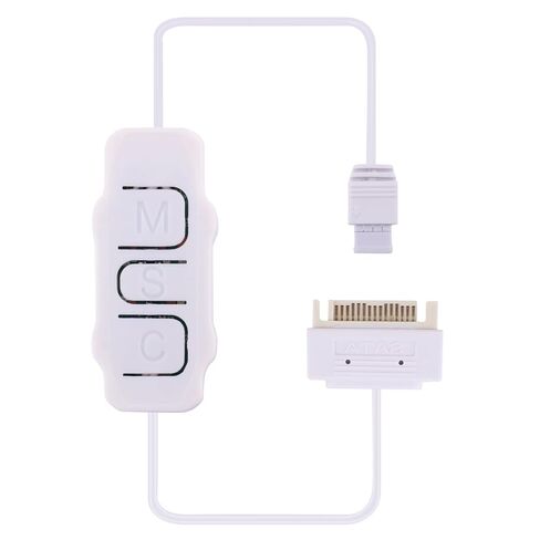 وحدة تحكم MINI ARGB ، وحدة تحكم 3-RGB 5V ، وضع الضوء المدمج ، وحدة تحكم RGB Power RGB SATA للوحة الضوء ، الشريط الفاتح ، مروحة الكمبيوتر ، المبرد المبرد بالماء/الهواء (أسود) in Kuwait