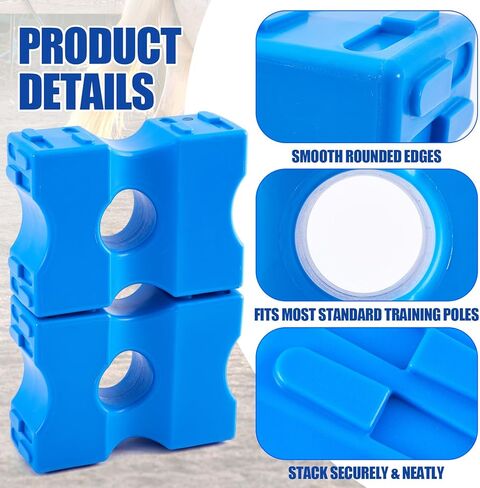 Silipull Jump Blocks for Horses, 15.75 x 11.8 x 5.6 Inches Pets Jump Block Training Enhances Equestrian Practice Equipment for Obstacle Equestrian Enthusiasts Education, Riding Club in Saudi Arabia