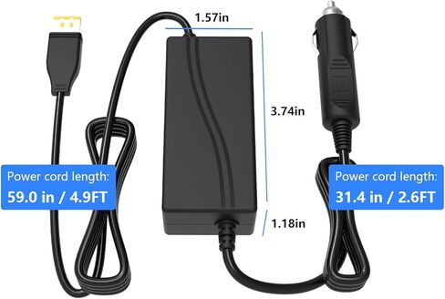 Replacement 65W DC Converter 12V-24V Car Charger for Resmed AirSense 11 CPAP Machines Compatible with AutoSet/Elite Air11 39205 E1399 Power Supply Cord in Saudi Arabia