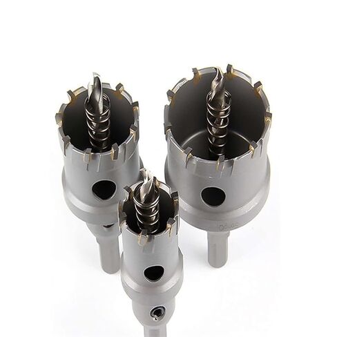 1pc 16-40mm Core Drill Bit Stainless Steel Hole Saw TCT Carbide Tip Drill Bit Metal Cutting Drilling Power Tools(20mm) in Saudi Arabia