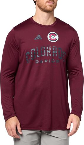 adidas Men's Colorado Rapids Pre-Game Long Sleeve T-Shirt in Saudi Arabia