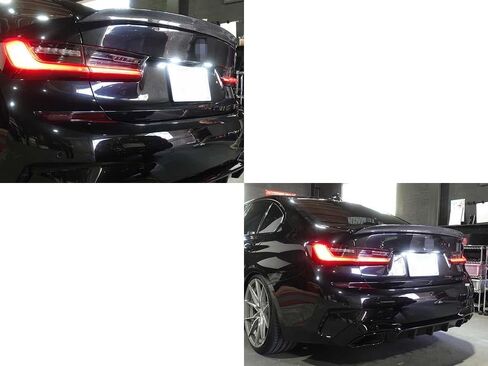 iJDMTOY Can-Bus خالية من الأخطاء OEM-Fit 3W مجموعة إضاءة لوحة ترخيص LED كاملة متوافقة مع سلسلة BMW G20 3، سلسلة G30 5، G05 X5، مدعومة بثنائيات LED بيضاء زينون 12 قطعة in Saudi Arabia