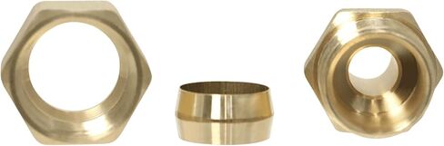 1 Piece XFITTING 1/2" Pex x 5/8" OD Compression Straight Adapter in Saudi Arabia