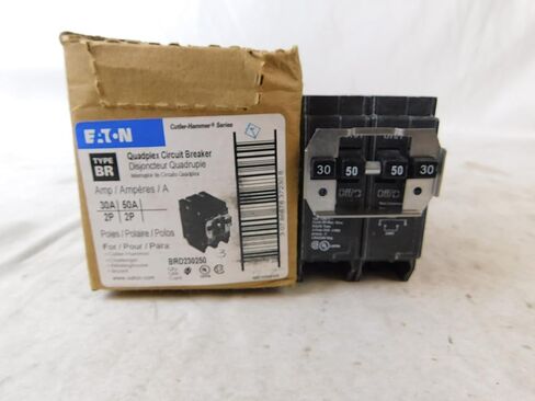 Eaton NSB BRD230250 Miniature Circuit Breakers (MCBs) BR 2P 30/50A 240V 50/60Hz 3Ph in Saudi Arabia