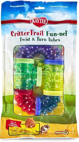 Kaytee CritterTrail Fun-nel 16-Piece Assorted Small Animal Habitat Tubes in Kuwait