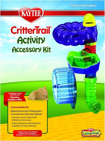 Kaytee CritterTrail Fun-nel 16-Piece Assorted Small Animal Habitat Tubes in Kuwait