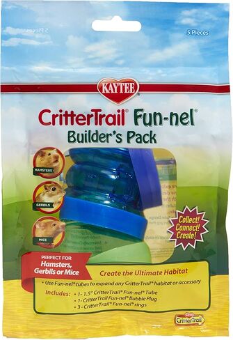 Kaytee CritterTrail Fun-nel 16-Piece Assorted Small Animal Habitat Tubes in Kuwait