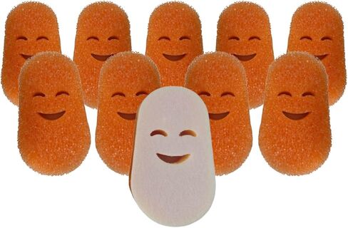 إعادة ملء إسفنجة Smilyeez Scrub Moji Scrubbing لأطباق The Dish Daddy (Reg. TM) - (10 عبوات) in Saudi Arabia