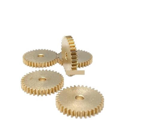 الصلب الثقيلة موتور ترس ترس 2 قطعة 0.5 متر 34T 3 مللي متر ثقب فضفاض المناسب معدن النحاس شقة حفز والعتاد 3a4 الأسنان in Saudi Arabia