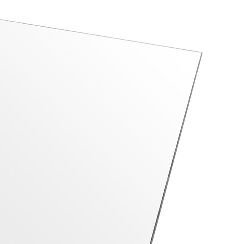 15 قطعة من الألواح البلاستيكية الشفافة، 12 × 12 × 0.06 بوصة لوحة رقيقة من البولي كربونات الشفافة مع ورق واقي للحرف اليدوية اليدوية، صناعية in Kuwait