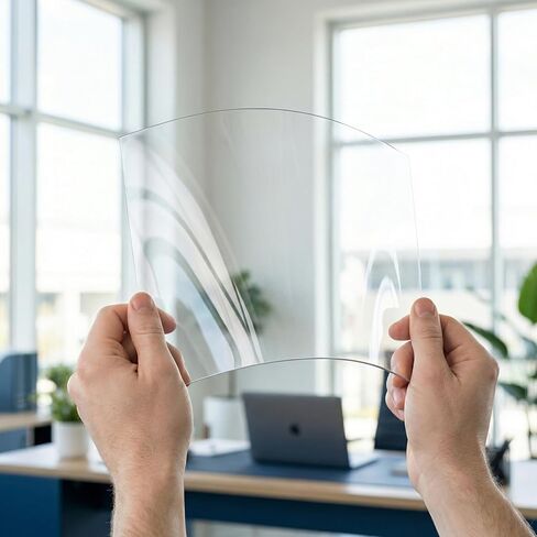 15 قطعة من الألواح البلاستيكية الشفافة، 12 × 12 × 0.06 بوصة لوحة رقيقة من البولي كربونات الشفافة مع ورق واقي للحرف اليدوية اليدوية، صناعية in Kuwait