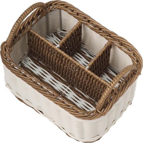 Elowen Napkin Holder Set of 2, 9.8 x 5.5 x 2.8 Inches, Water Hyacinth, Brown – Woven Dispenser for Napkins in Kitchen, Bathroom, or Dining Table in Saudi Arabia