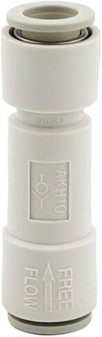 AKH 8mm air pipe one-way valve pneumatic check valve joint j-akh04/06/08/10/12-00mm vacuum available(AKH10-00) in Saudi Arabia