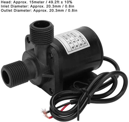 ZC-T40 DC24V Mini DC Brushless Circulating Water Pump IP68 1320L/H Water Hydraulic Tools in Kuwait