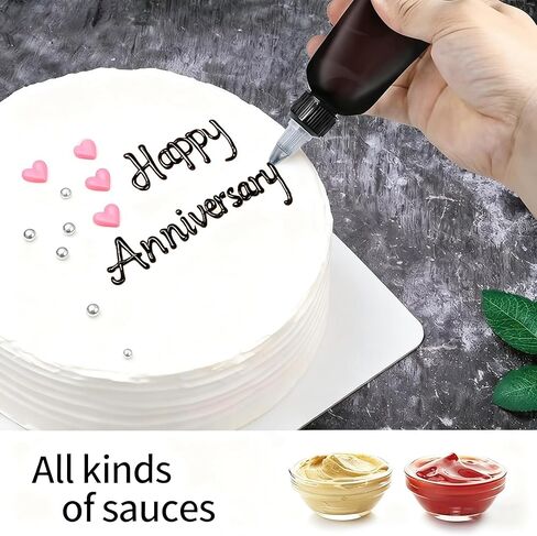 32 عبوة من زجاجات قطارة الضغط البلاستيكية الفارغة من البولي إيثيلين المنخفض الكثافة بسعة 118 مل مع غطاء ملتوي، متعددة الأغراض لزيت الشعر والصلصة الساخنة والزيوت والسوائل والحرف الفنية والمطبخ والاستخدام المنزلي in Saudi Arabia