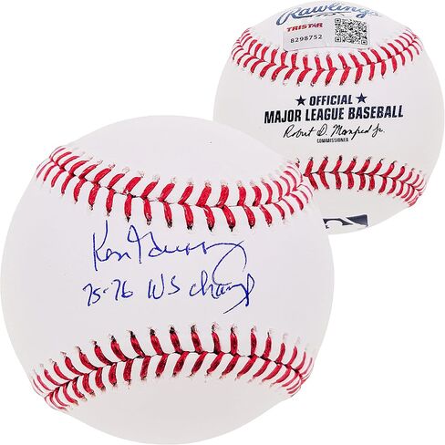 Ken Griffey Sr. Autographed Official M.L.B Baseball Reds "75-76 WS Champs" Tristar Stock #207949 in Saudi Arabia