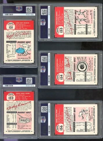1991 Topps Archives 1953 #156 Jim Rivera Autograph Auto PSA/DNA Card Baseball - Baseball Slabbed Autographed Cards in Saudi Arabia