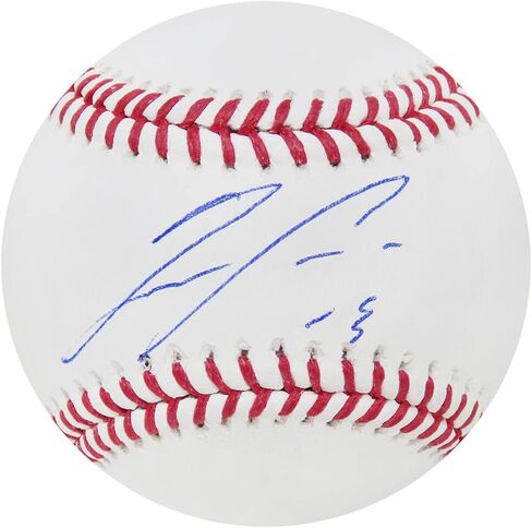 Ronald Acuna Jr Signed Official Official M.L.B Baseball - Schwartz Authenticated in Saudi Arabia