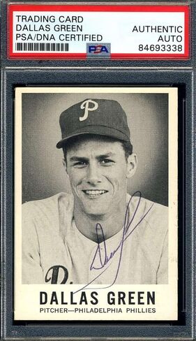 دالاس PSA DNA موقعة 1960 Leaf Rookie Autograph - MLB بطاقات البيسبول الموقعة in Kuwait