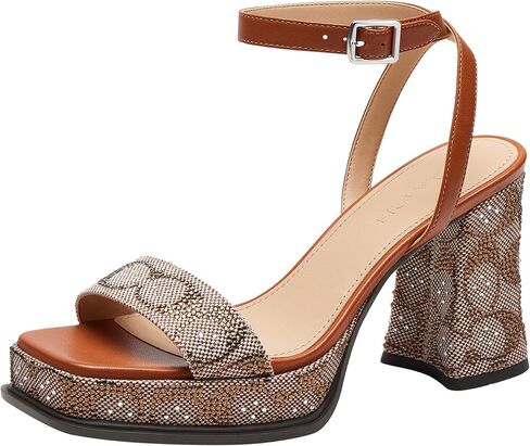 COACH womens Platform Sandal in Crystal Signature Jacquard in Saudi Arabia
