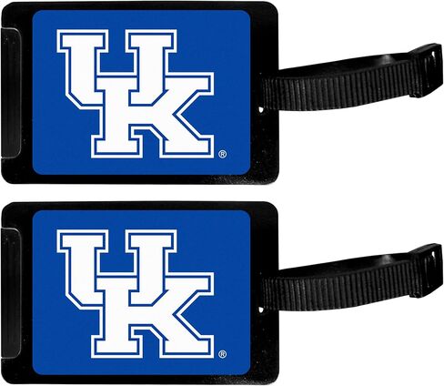 Siskiyou NCAA Kentucky Wildcats Luggage Tag, 2 pk, Black in Saudi Arabia