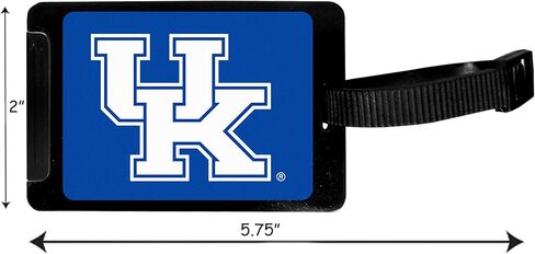 Siskiyou NCAA Kentucky Wildcats Luggage Tag, 2 pk, Black in Saudi Arabia