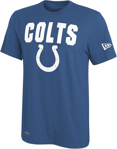Outerstuff NFL Men's 50 Yard Line Short Sleeve T-Shirt – Cotton/Polyester Blend, Team Logo Graphic Tee in Saudi Arabia