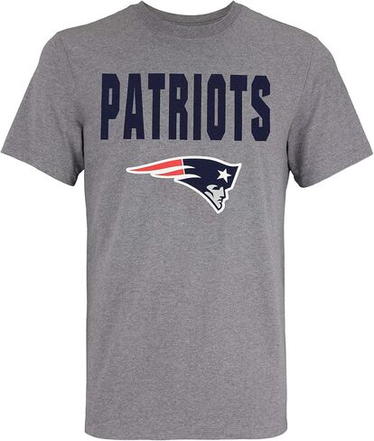 Outerstuff NFL Men's 50 Yard Line Short Sleeve T-Shirt – Cotton/Polyester Blend, Team Logo Graphic Tee in Saudi Arabia
