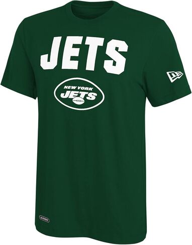 Outerstuff NFL Men's 50 Yard Line Short Sleeve T-Shirt – Cotton/Polyester Blend, Team Logo Graphic Tee in Saudi Arabia