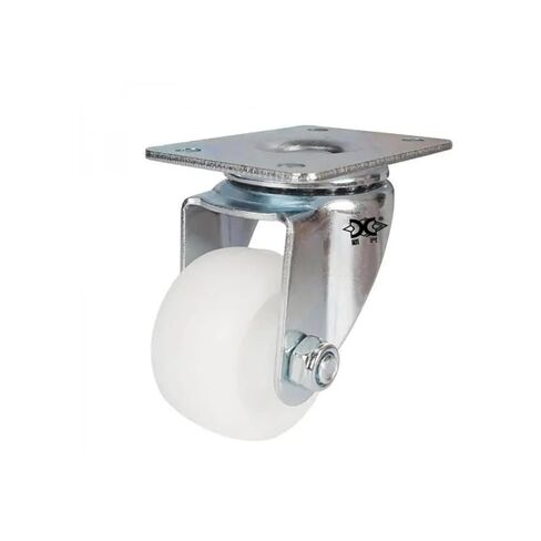 Pack of 4 Medium 2-inch White Nylon Moving Wheels Silent and wear-Resistant Cabinet Shelves Toolbox cart casters in Saudi Arabia