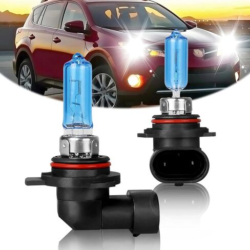 Fit for TOYOTA RAV4 2016 2017 2018 High Performance Halogen Headlight Bulbs,9012 High/Low Beam Replacement Bulbs Kit, Plug and Play, 2 Pack in Saudi Arabia