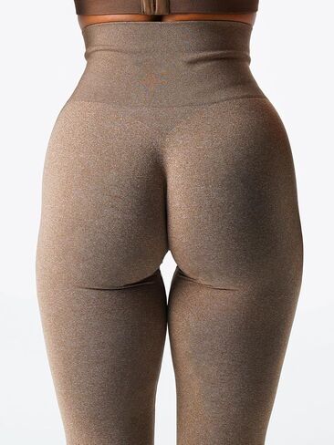 Workout Leggings for Women Tummy Control High Waist Seamless Tights Gym Running Yoga Fitness Sports Active Pants in Saudi Arabia