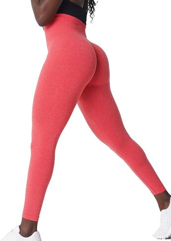 Workout Leggings for Women Tummy Control High Waist Seamless Tights Gym Running Yoga Fitness Sports Active Pants in Saudi Arabia