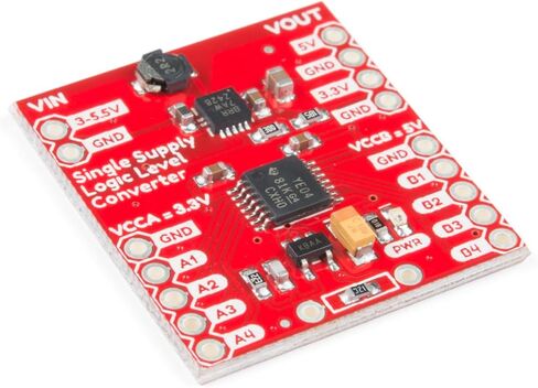 SparkFun Logic Level Converter, Single Supply (TXB0104, 4‑Channel, 3.3V/2.5V/1.8V to 5V in Saudi Arabia