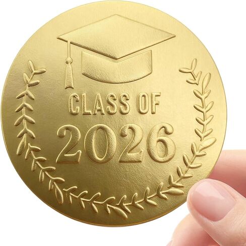 100 × ملصق فئة 2024، ملصقات رقائق ذهبية لصالح التخرج، ملصقات تخرج 2024، ملصقات للكبار، إعلان التخرج، أختام مغلف لحفلات التخرج، ملصق منقوش (رقائق ذهبية) in Kuwait