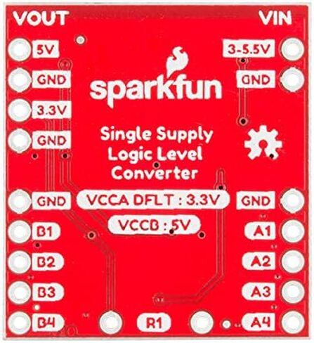 SparkFun Logic Level Converter, Single Supply (TXB0104, 4‑Channel, 3.3V/2.5V/1.8V to 5V in Saudi Arabia