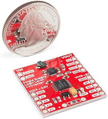 SparkFun Logic Level Converter, Single Supply (TXB0104, 4‑Channel, 3.3V/2.5V/1.8V to 5V in Saudi Arabia