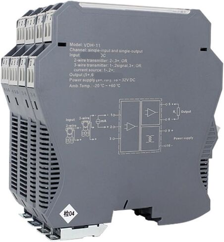 One in one Out DC24V Signal Isolator 4-20mA Module Isolation Barrier Voltage Current Transmitter 10V5V(0-20MA to 0-20MA) in Saudi Arabia