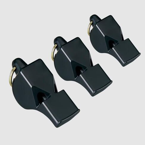 Thickened ABS Whistle with Loud Crisp Sound, Two Pack, Ideal for Coaches and Referees, High Decibel and Safe Design in Saudi Arabia
