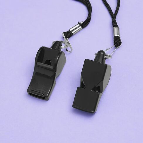 Thickened ABS Whistle with Loud Crisp Sound, Two Pack, Ideal for Coaches and Referees, High Decibel and Safe Design in Saudi Arabia