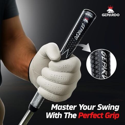 Golf Grip Oversize. The Gepardo Oversize Dri-Tac Grip delivers exceptional shock absorption along with superior comfort and moisture-wicking tackiness, ensuring a secure hold in any weather. Its larger profile offers increased surface area, making it idea in Saudi Arabia