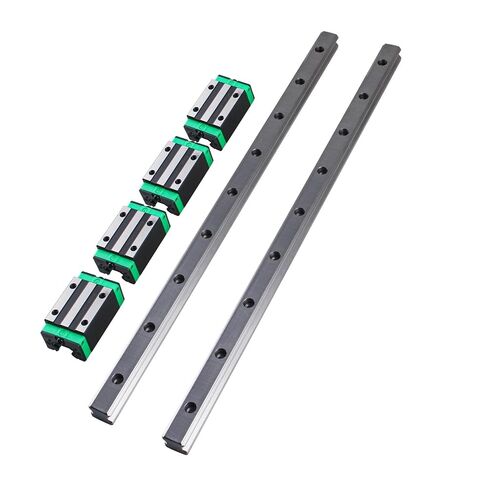 2pcs HGR20 Square Linear Guides + 4pcs HGH20CA Sliders(500mm) in Saudi Arabia