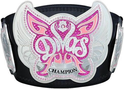 NEW Divas Women World Wrestling Championship Replica Belt - Wrestling Championship Belt Adult Size Black in Saudi Arabia