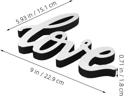 STOBAZA Love Decor Mirrored Letter Sign Acrylic Freestanding Desk Ornament for Home Office Decoration Unique and Creative Tabletop Love Sign Mirror Surface Decor in Saudi Arabia
